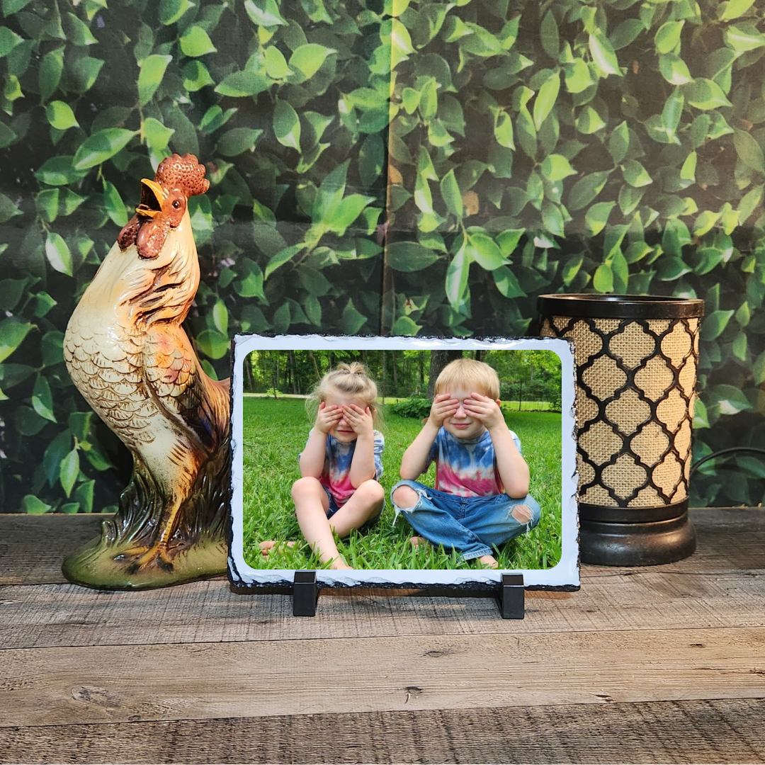 Slate Photo Display