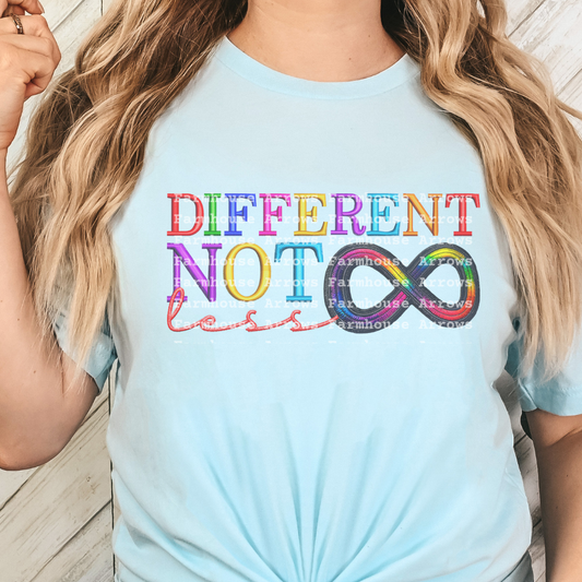 Different Not Less- Autism Awareness