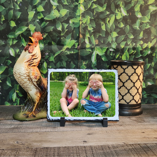 Slate Photo Display