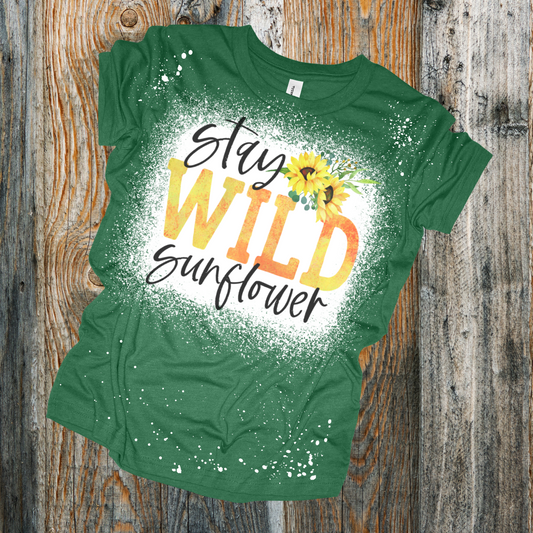 Stay Wild Sunflower