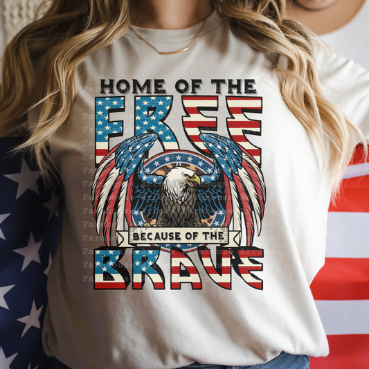 Home of the Free Because of the Brave