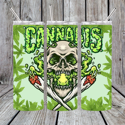 Cannabis Skull