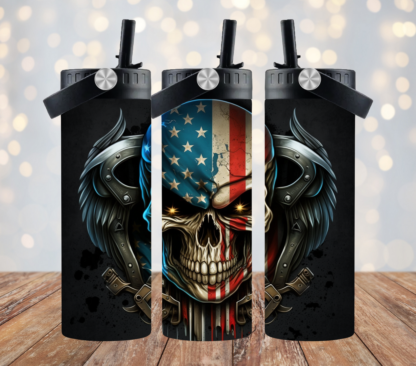 Patriotic Skull