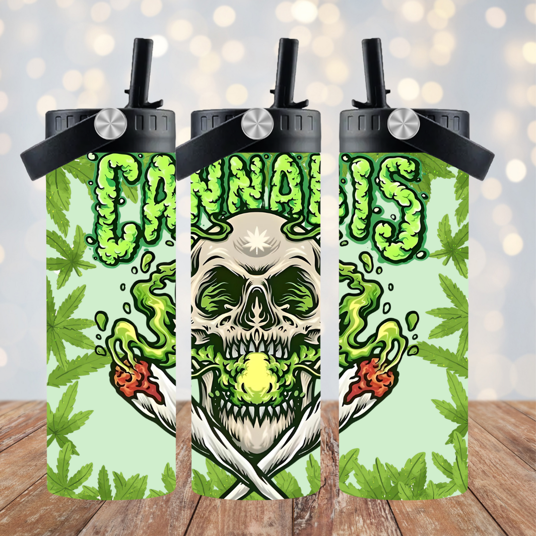 Cannabis Skull