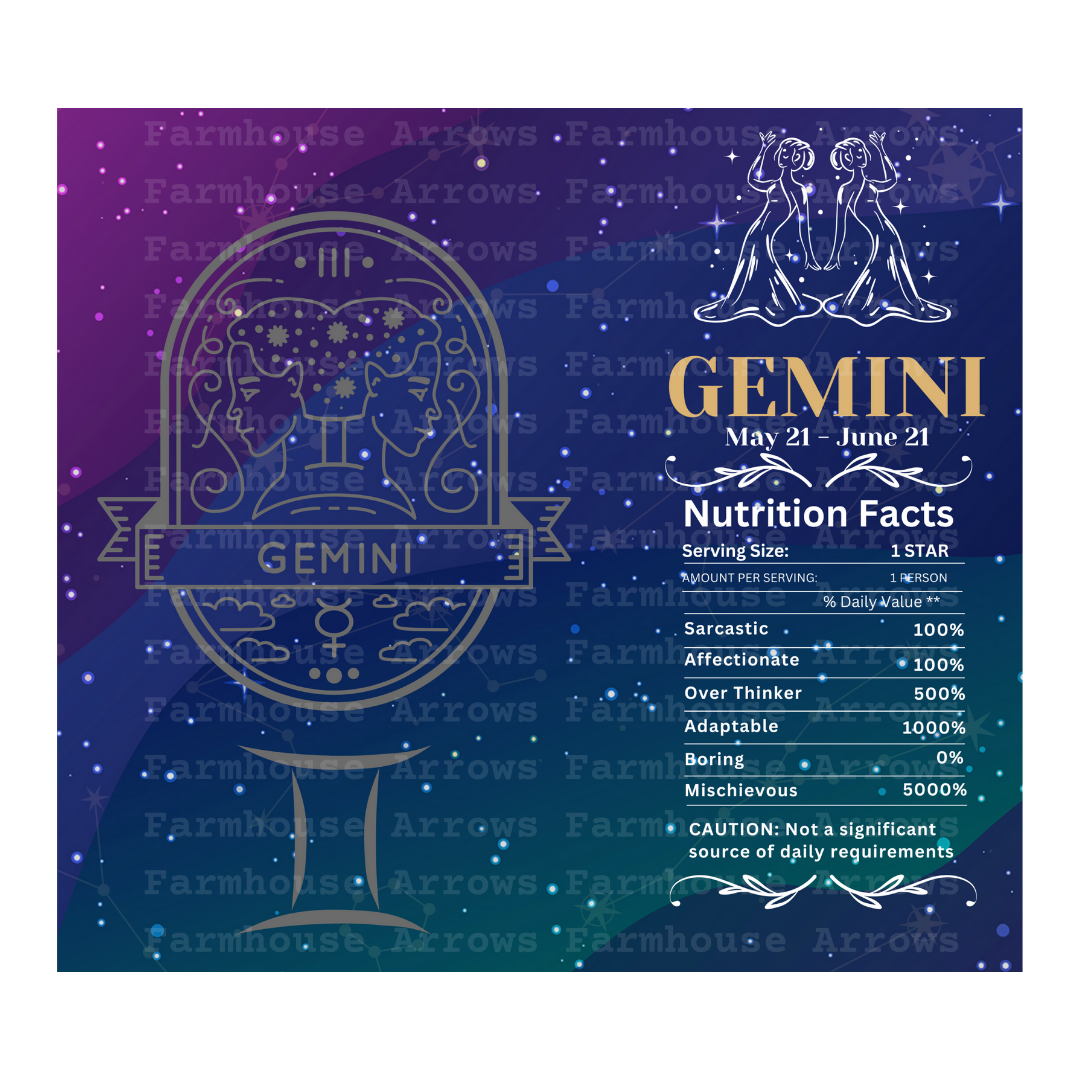 Gemini Tumbler